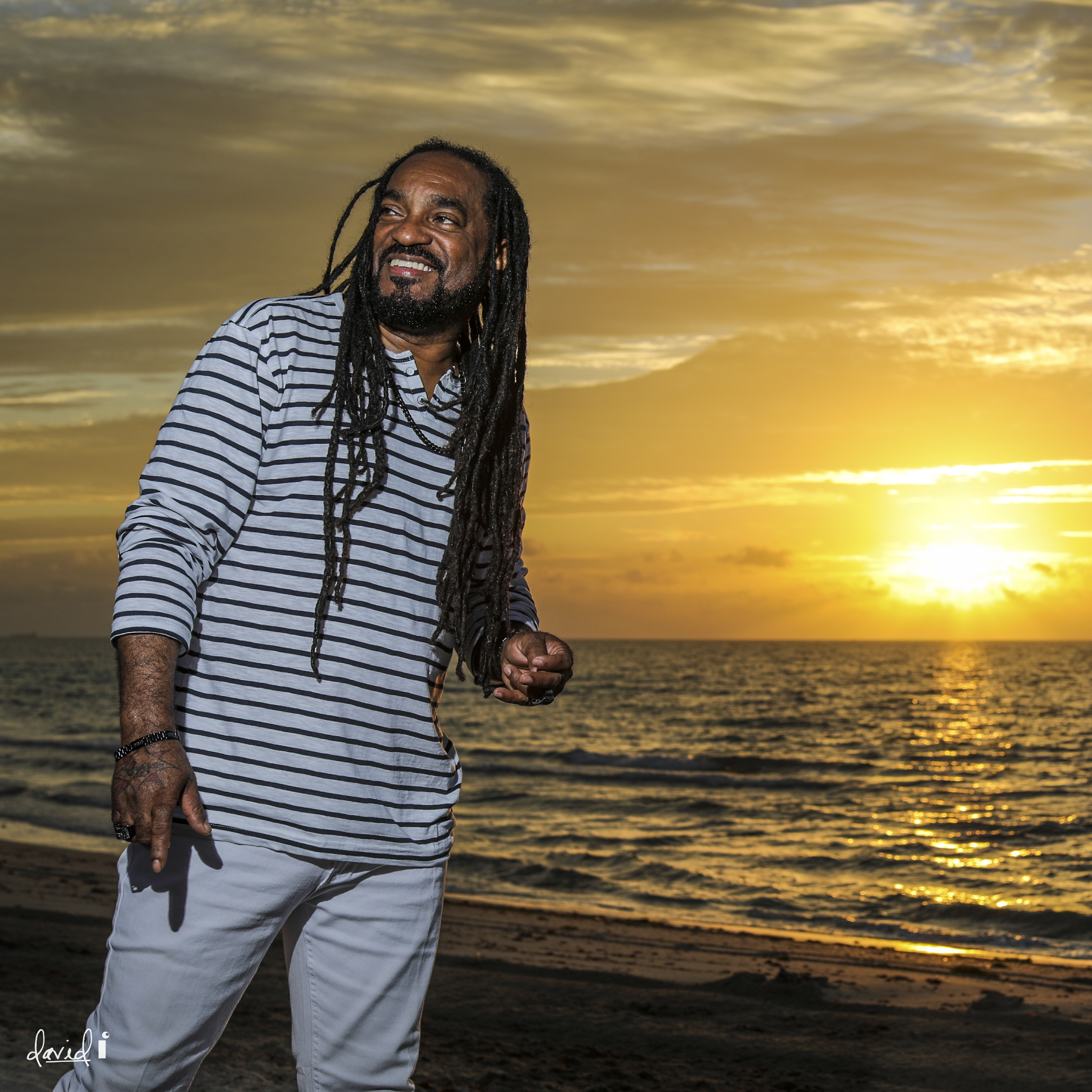 Ed Robinson at sunset